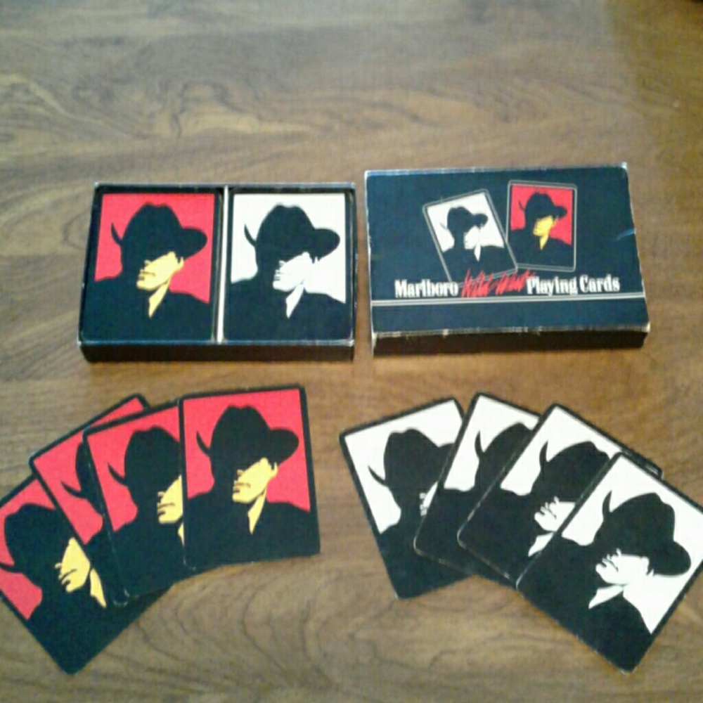 Marlboro Man Wild West Playing Card's